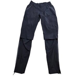 Lululemon Lab Pants Mens 28 Black Techwear Reflective‎ Tapered Warpstream
